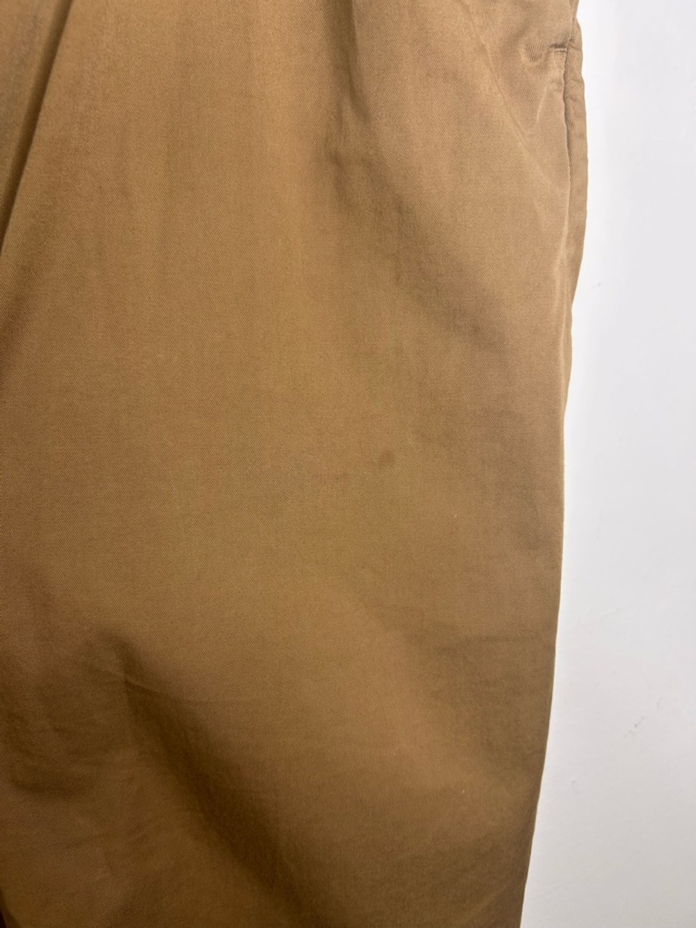 Everlane The Easy Pull On Brown Cotton Women's Chino Pants, Size 6 - Picture 8 of 9